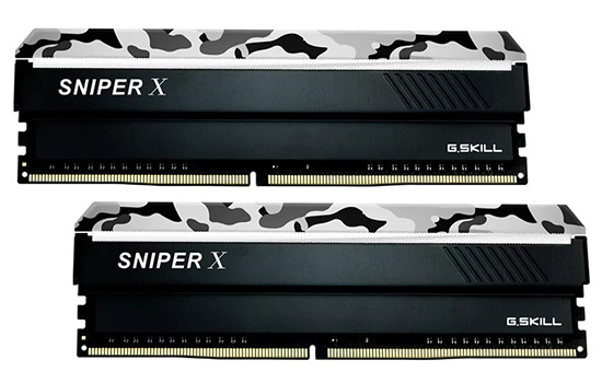 メモリー G.Skill SNIPER X 16GB DDR4 3600MHz G.SKILL 16 GB (2 x 8 GB) Sniper X Series DDR4 PC4-28800 3600 MHz